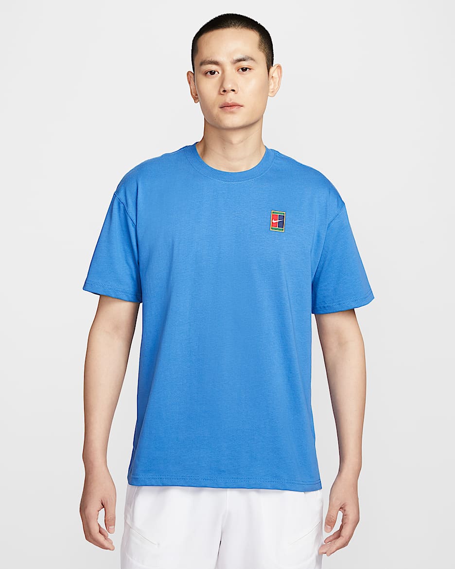Tシャツ・カットソー Nike Court Men's Max 90 Tennis T-Shirt HJ3363-402 NikeCourt Men's Max90 Tennis T-Shirt. Nike VN